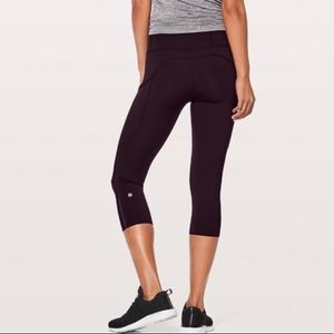 LULULEMON Fast and Free CROPPED LEGGING